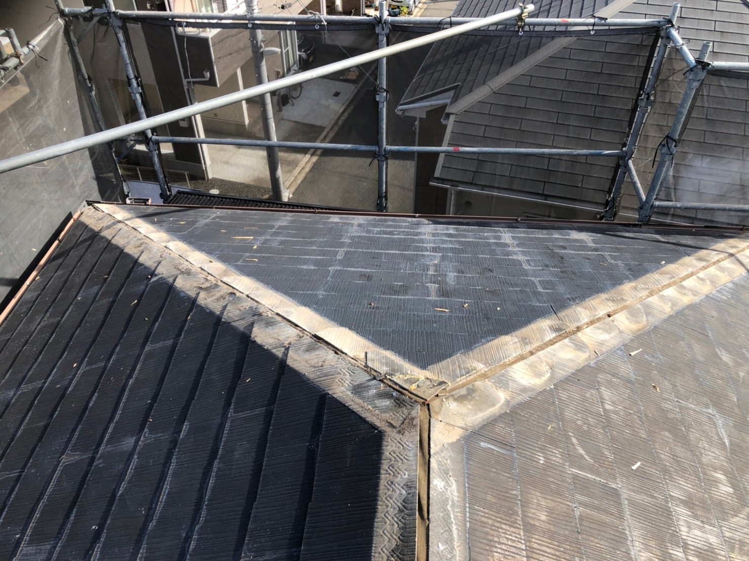 コロニアルクワッド撤去